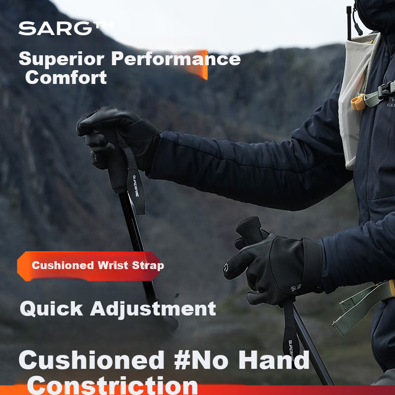 SupFire Carbon Fiber Trekking Poles Ultra-Light