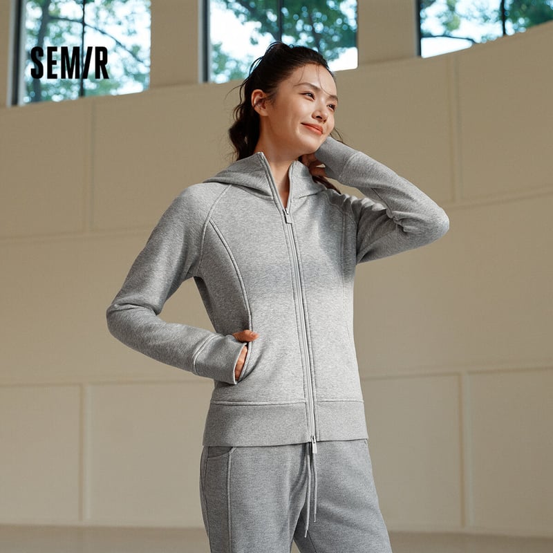 Semir Women's Winter Jacket with Split Shoulder Sleeves