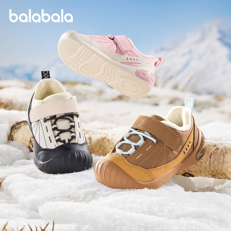 Balabala Kids Toddler Walking Shoes 2025 Autumn Winter