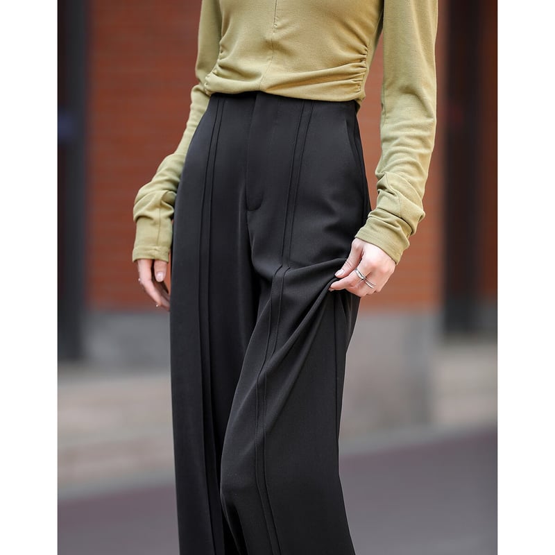 Dme Wu Gan Liyou Autumn 3D Pencil Pants