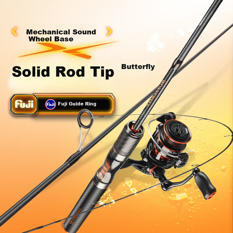 HISTAR Butterfly Micro Jigging Rod Combo