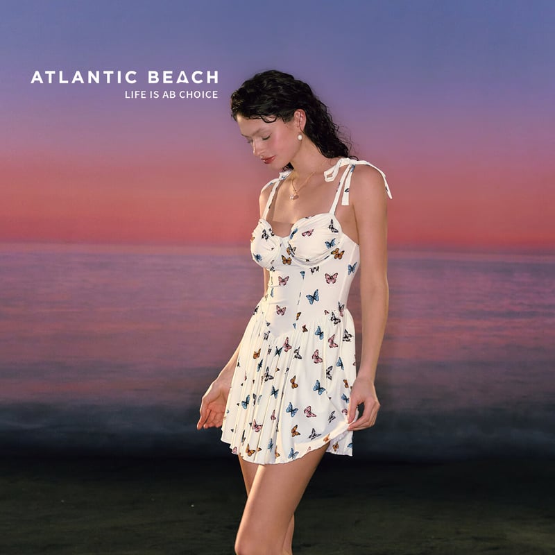 AtlanticBeach 2025 Butterfly One-Piece Swimsuit