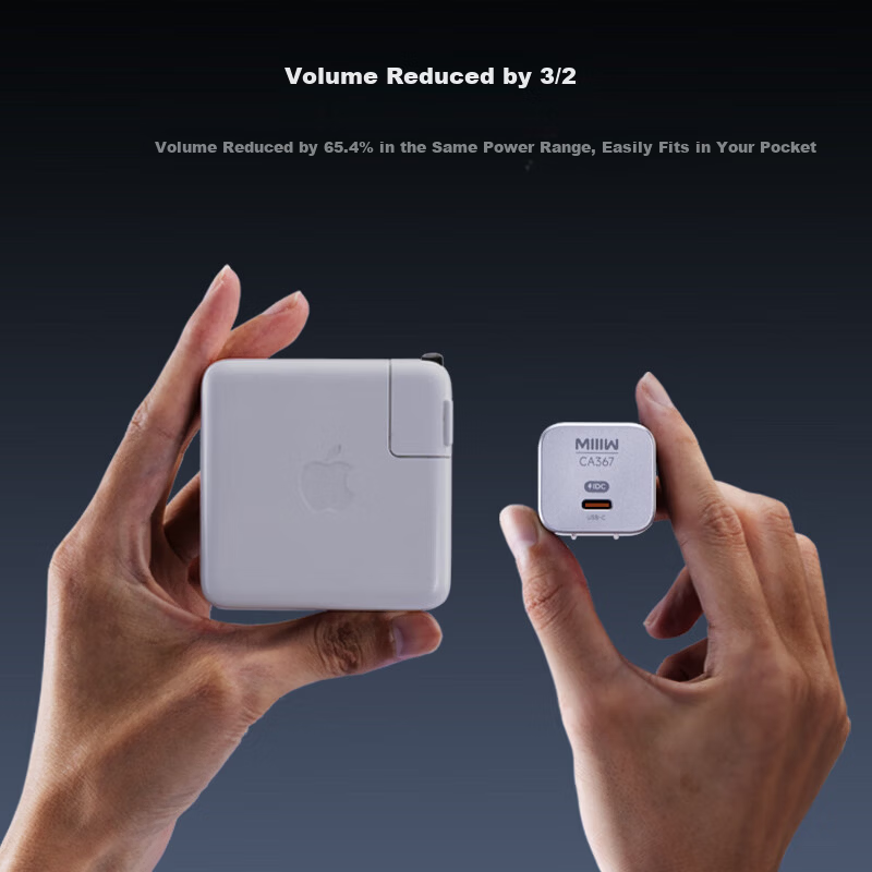 MIIIW 67W GaN Mini Charger for Apple 17/Huawei/Xiaomi