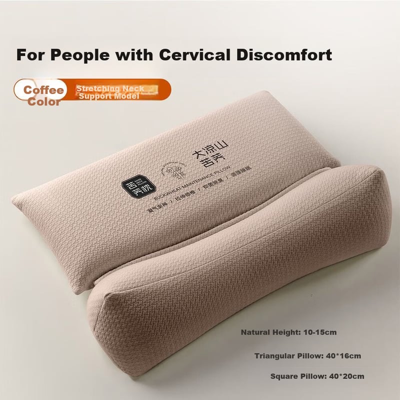 Aijiepu Buckwheat Cervical Pillow