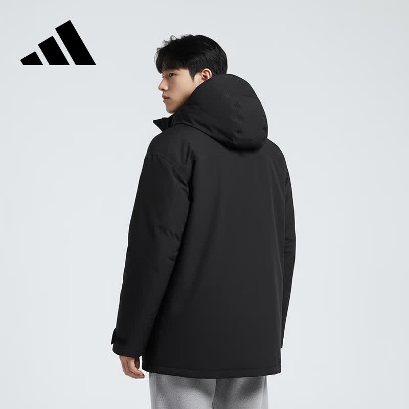Adidas 2025 Winter Black Parka Down Jacket