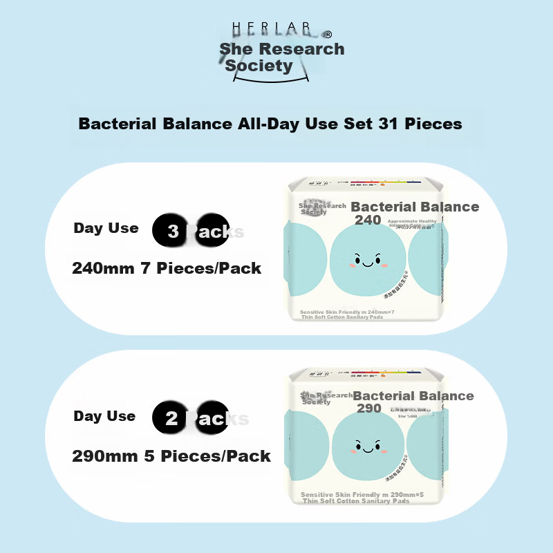 Sheyan Authority Balanced Force Sanitary Pads Day & Night Combo