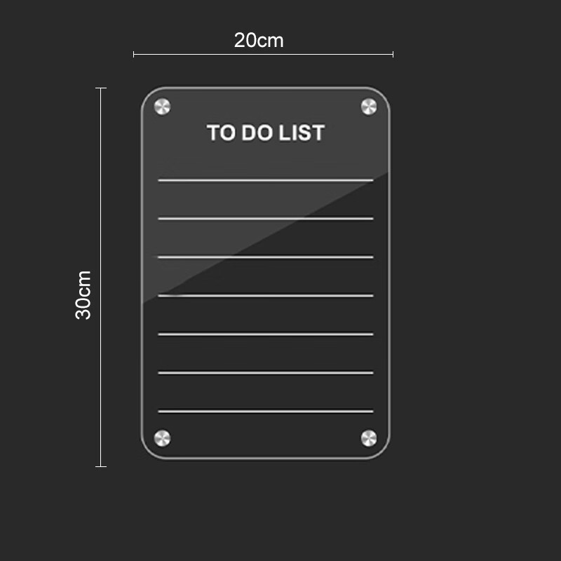 Shushan Magnetic Acrylic Memo Board