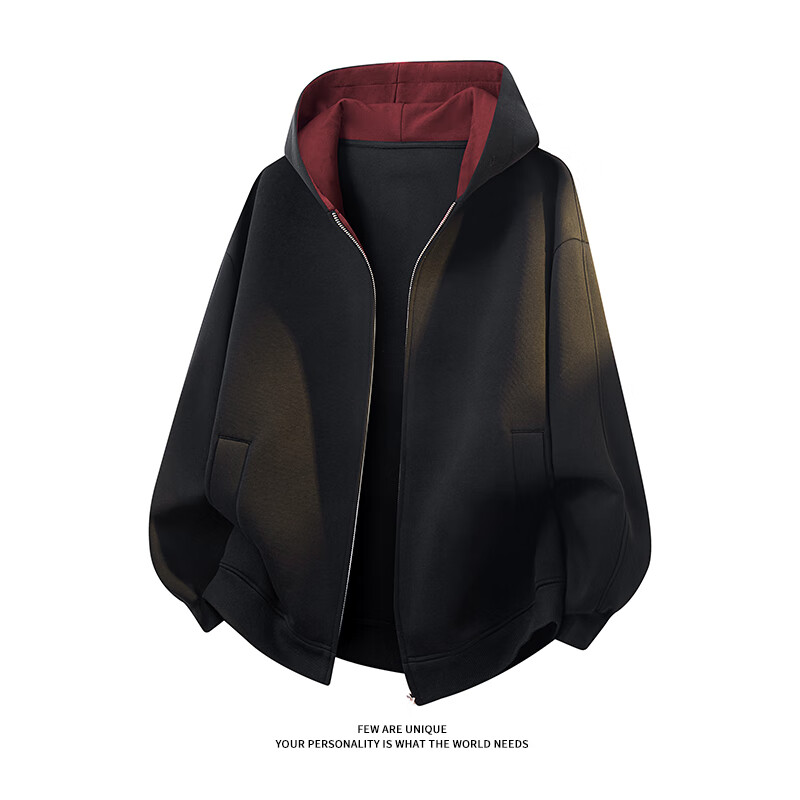 Dingfengbaoluo American Style Heavyweight Hooded Sweatshirt
