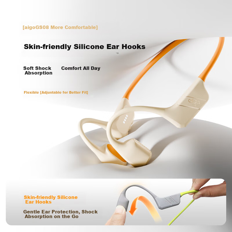 Aigo True Bone Conduction Swimming Headphones