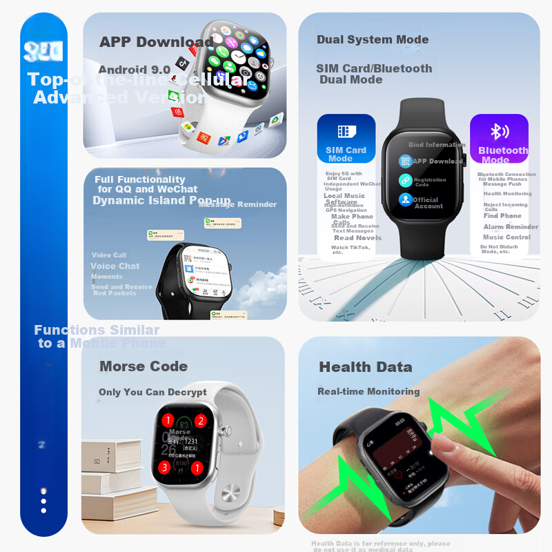 AELVO Smartwatch for Kids - Huawei & iOS Compatible