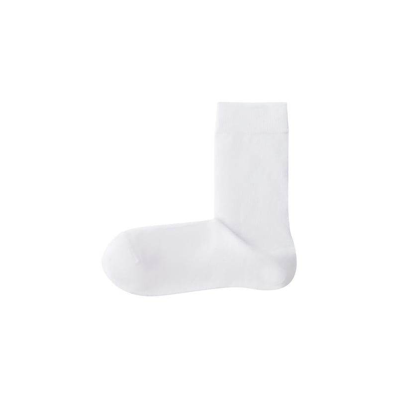MUJI Right Angle Socks 5 Pairs White