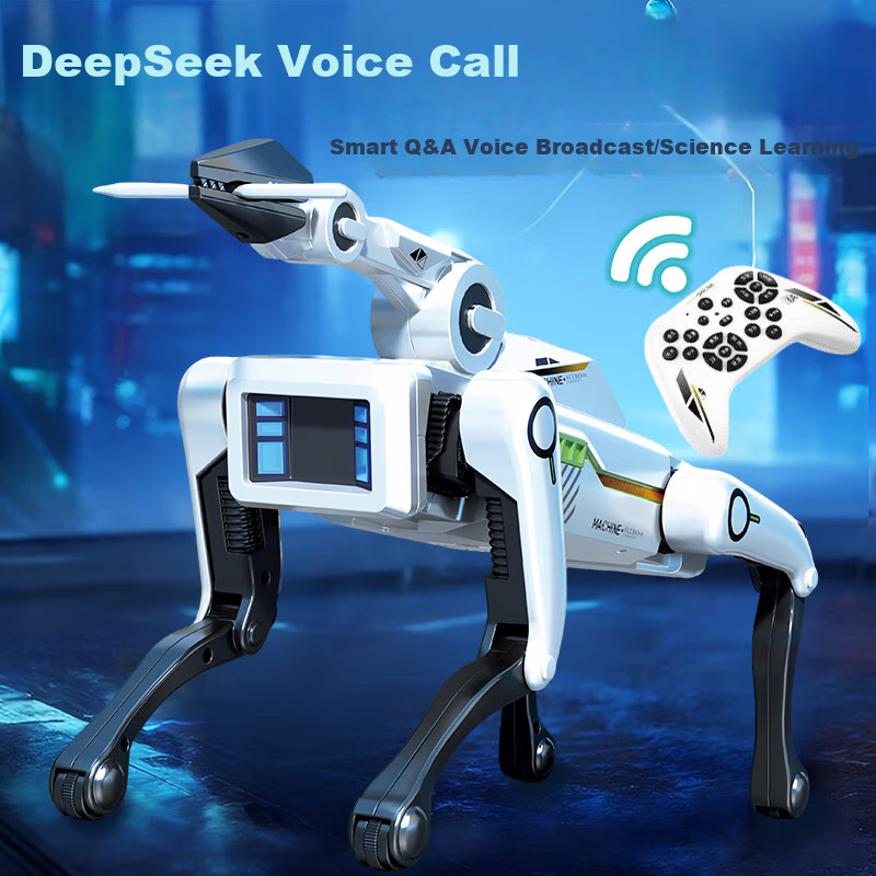 Mixiaoshu Smart Robot Dog - AI Voice Talking Toy for Kids