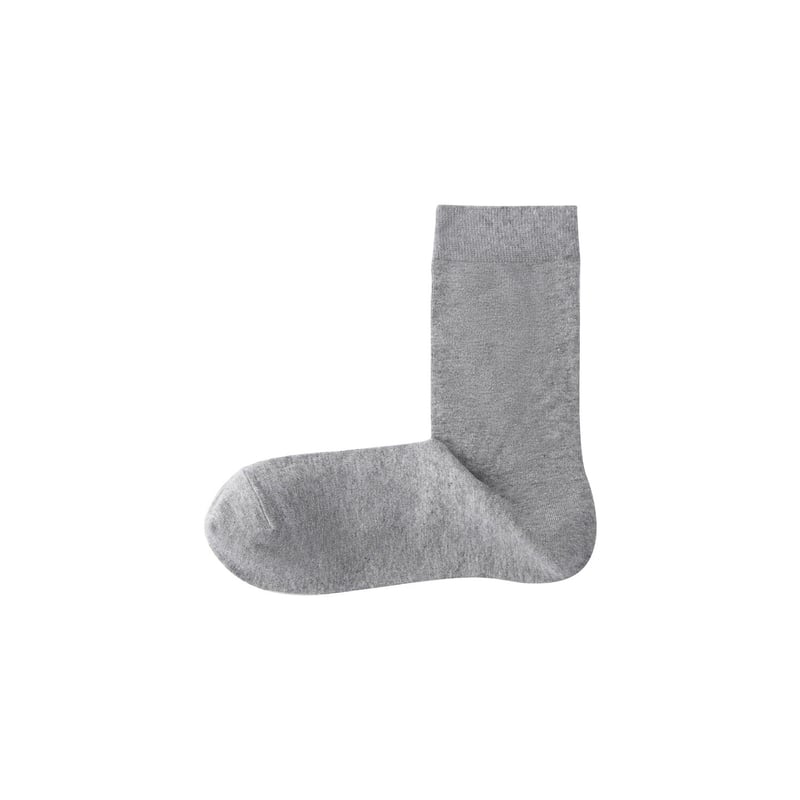 MUJI Right Angle Socks 5 Pairs Gray