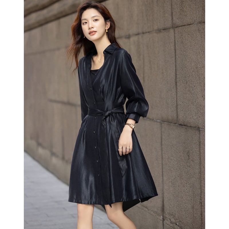 Demana Roaming Sunset Pearl Polo Dress