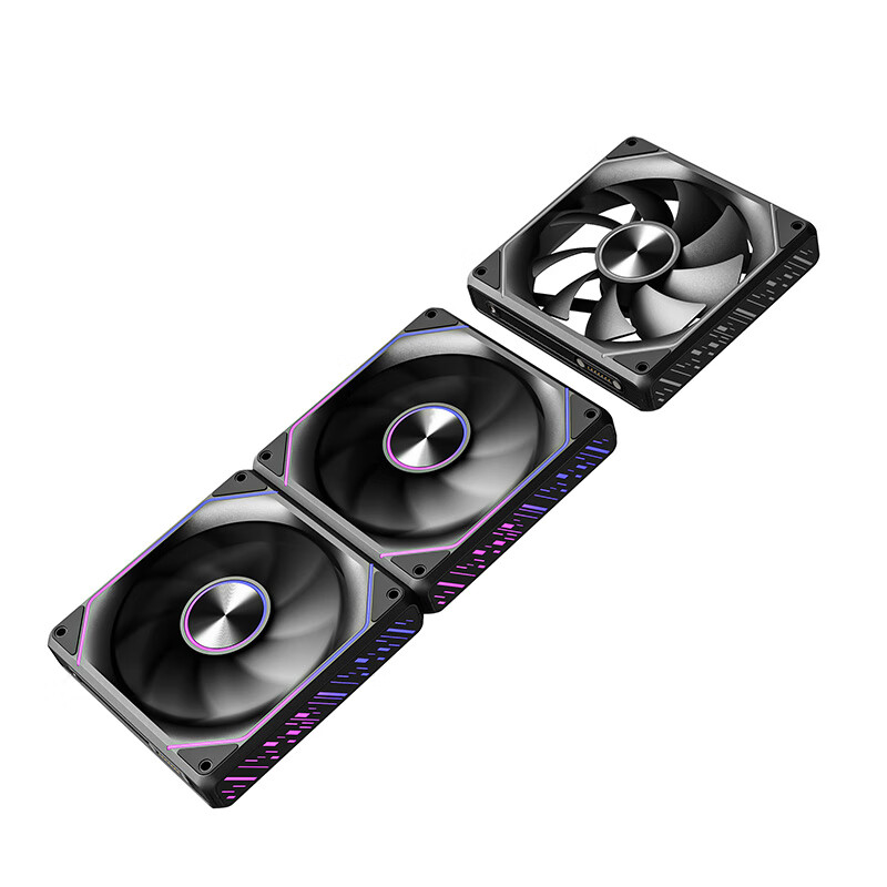 Aigo Starry Moon PRO Black Triple Pack ARGB Fan