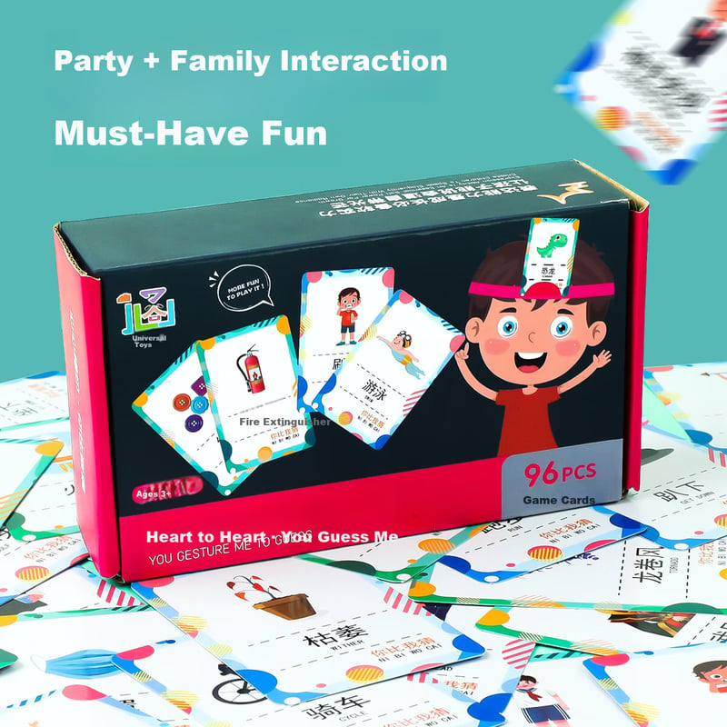 Lankupa Guess Who Card Game - Parent-Child Interactive Toy