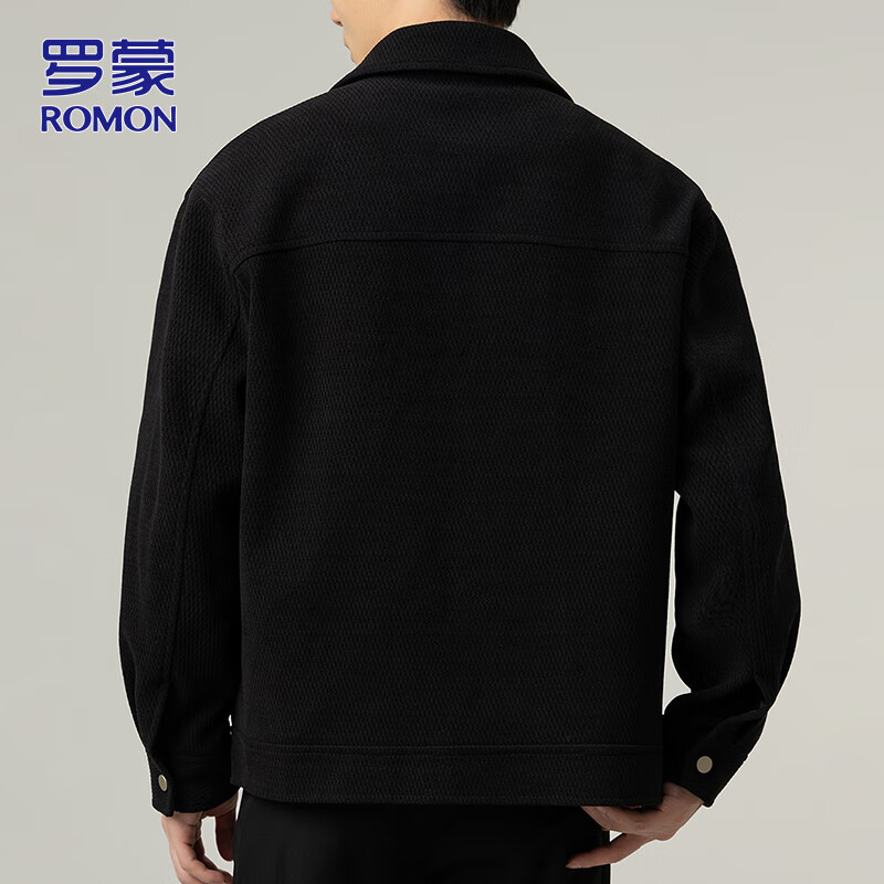ROMON Men's Trendy Casual Jacket