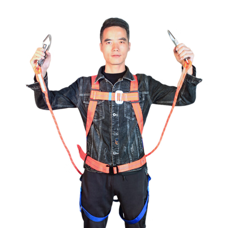 CK-Tech 5-Point Safety Harness for High-Altitude Work