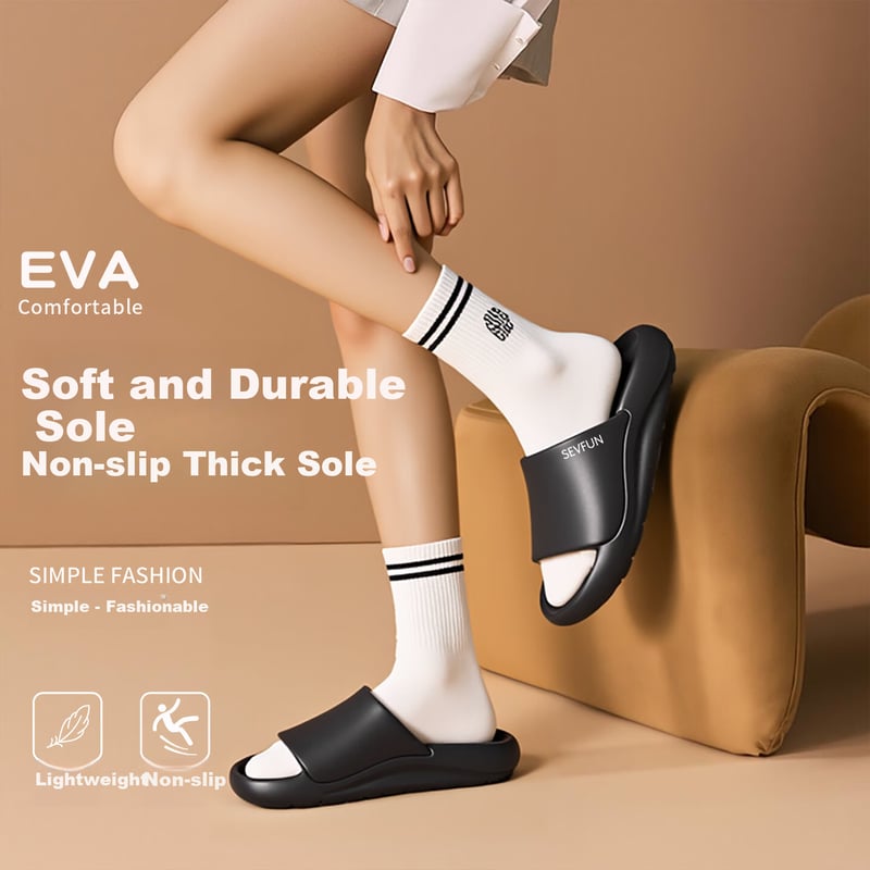 Seven-Color Spinning EVA Slippers for Men and Women