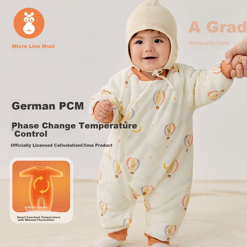 Wismorni Baby Winter Thermal Romper