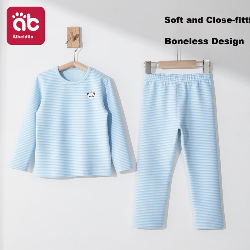 Aibedila Baby Thermal Underwear - Soft and Comfortable