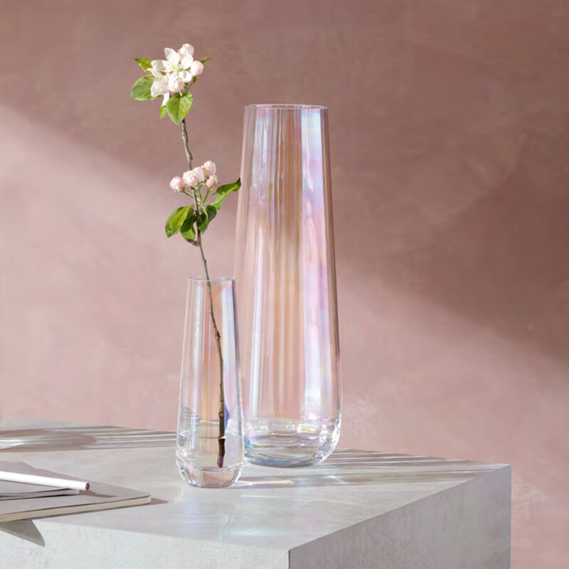 Tonghe British Imported Rainbow Glass Vase