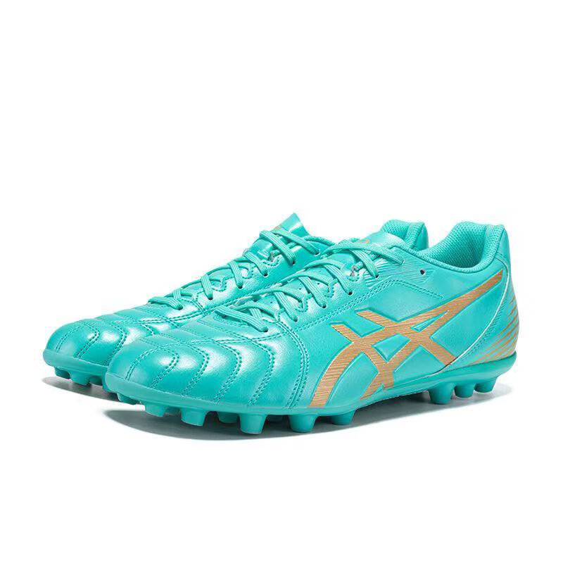 ASICS AG Stud Men's Soccer Shoes Gold/Fluorescent Green