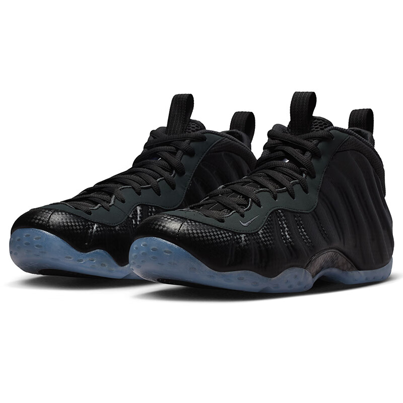 NIKE Men's Air Foamposite Basketball Sneakers Black