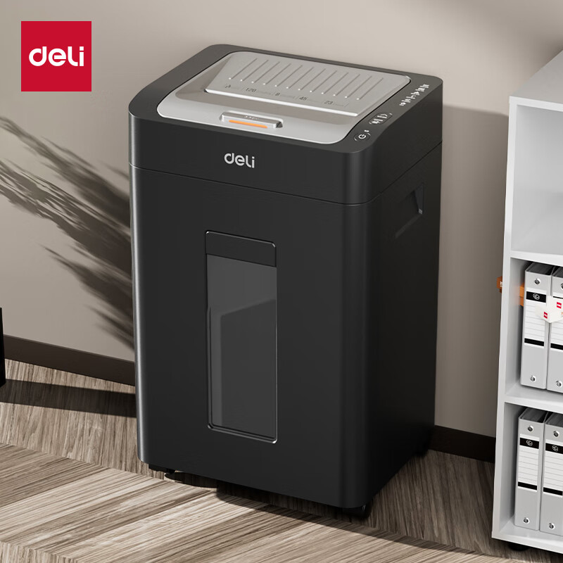 Deli Automatic Paper Shredder - 120 Sheets, 45 Min