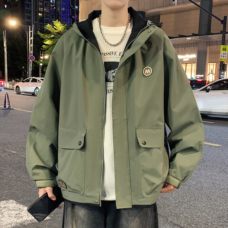 SWAMP AREA Men's Windproof Waterproof Jacket