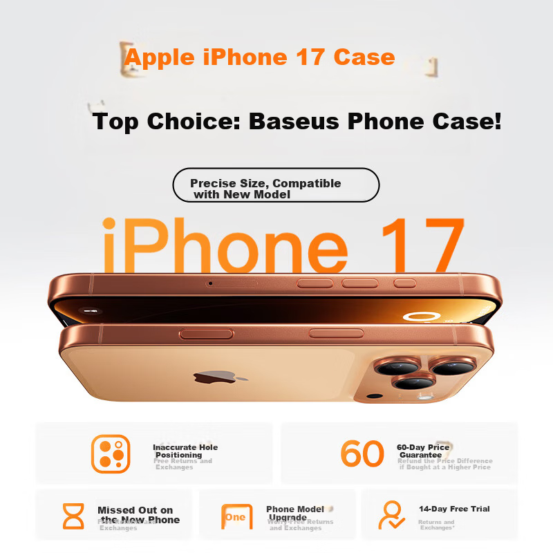 Baseus Strong Magnetic iPhone 17 Pro Max Case with Upgraded Camera Button