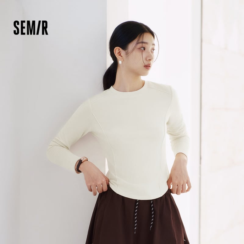 Semir Women's Long Sleeve Slim Fit T-Shirt