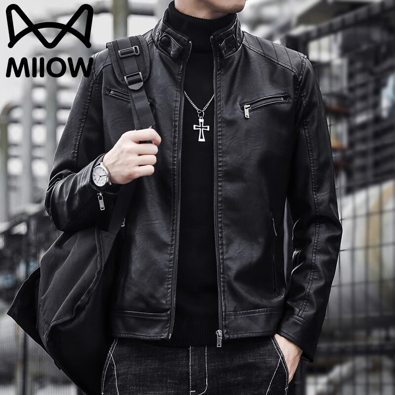 MiiOW Men's Thickened Fleece Jacket