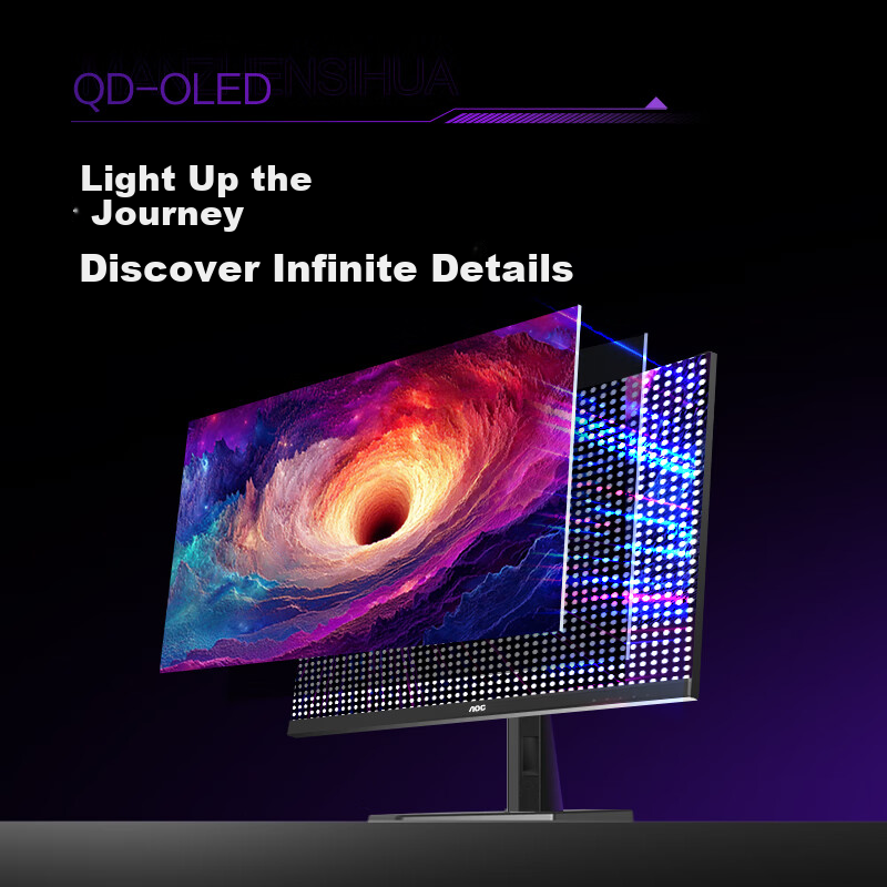 AOC 27" 2K 240Hz QD-OLED Gaming Monitor