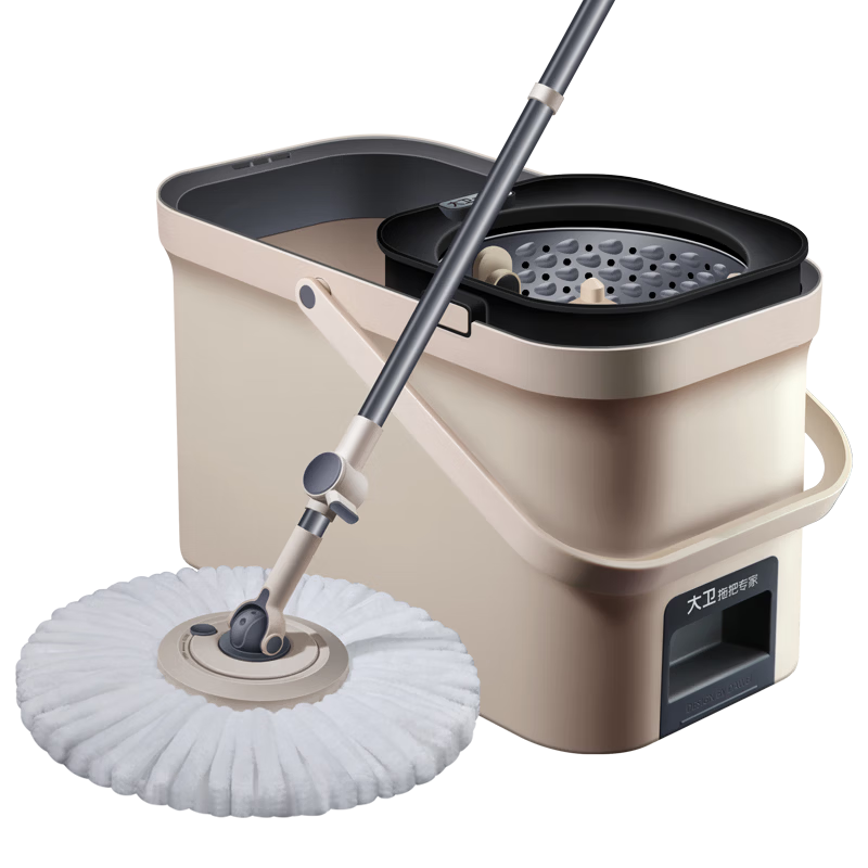 David Spin Mop with Bucket Set