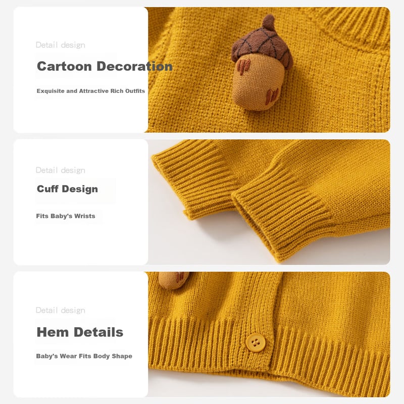 Banxidi Girls Spring 2026 Knit Cardigan