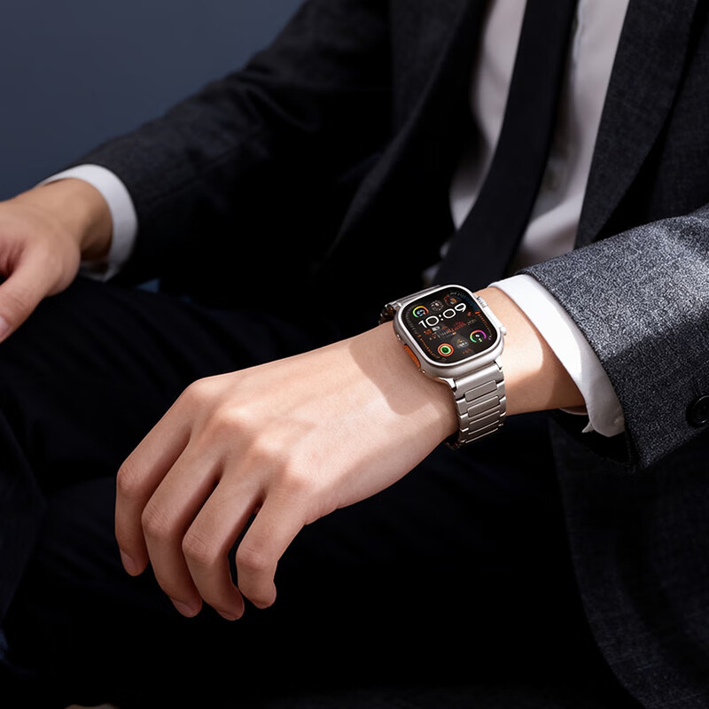 MSSM I-Beam Titanium Apple Watch Band
