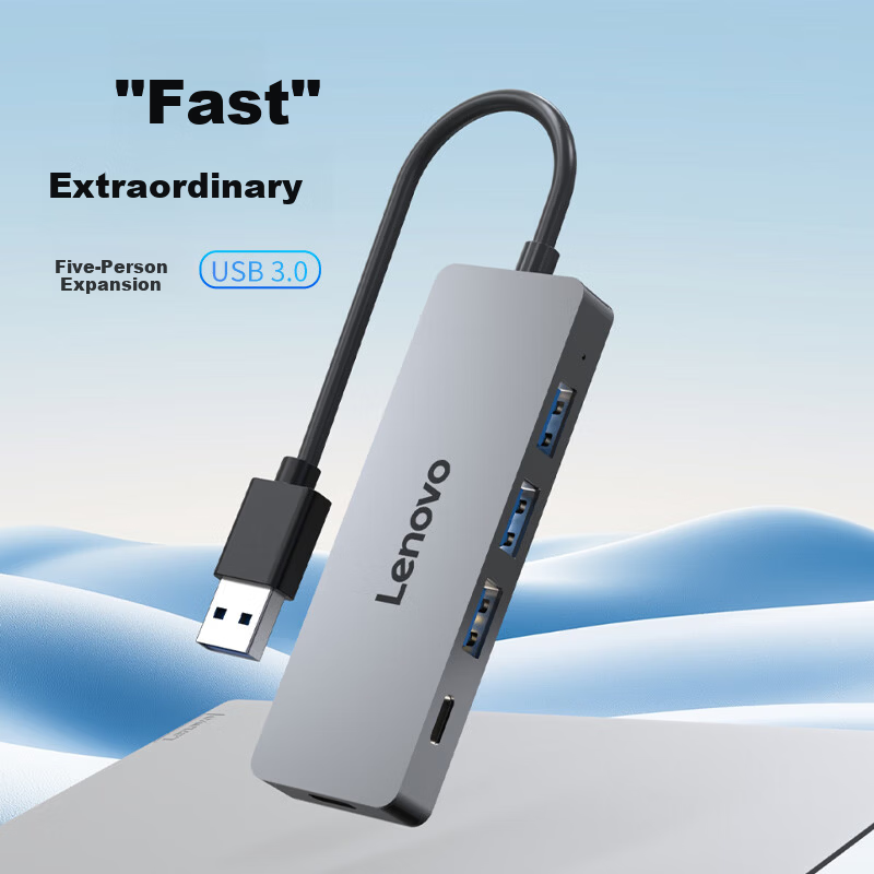 Lenovo 4-in-1 USB 3.0 + TypeC Hub Dock
