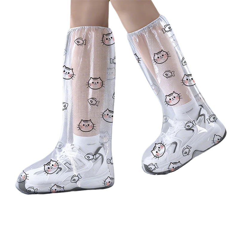 BWNK Disposable Rain Shoe Covers - Thickened Full-Body Protection