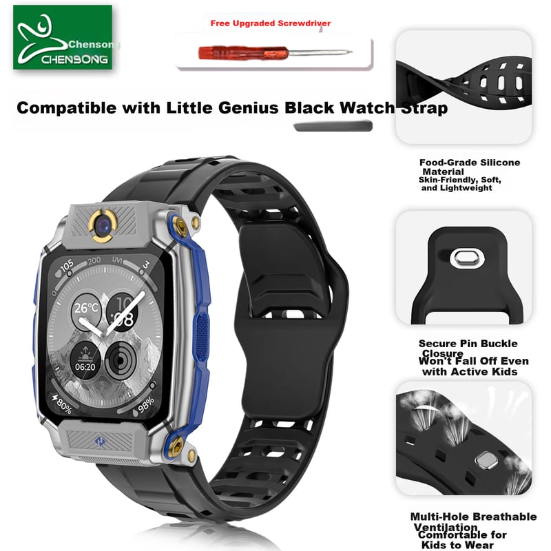 CHENSONG Breathable Mesh Strap for Kids' Smartwatch