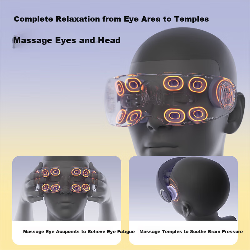 PGG Eye Massager E7 - Moisturizing Warm Compress for Eye Fatigue Relief