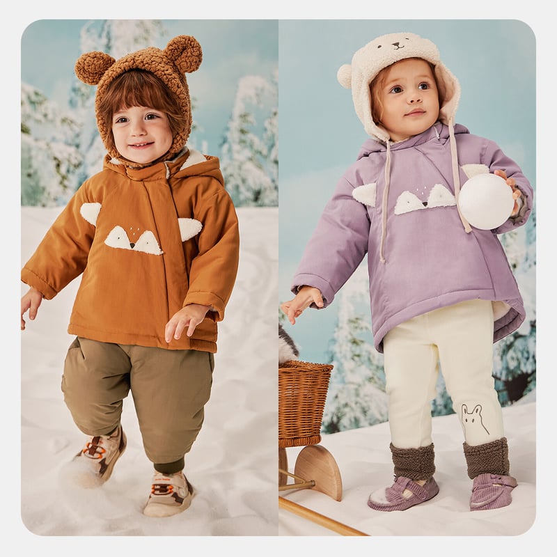 Minibala Kids Water-Resistant Cotton Jacket