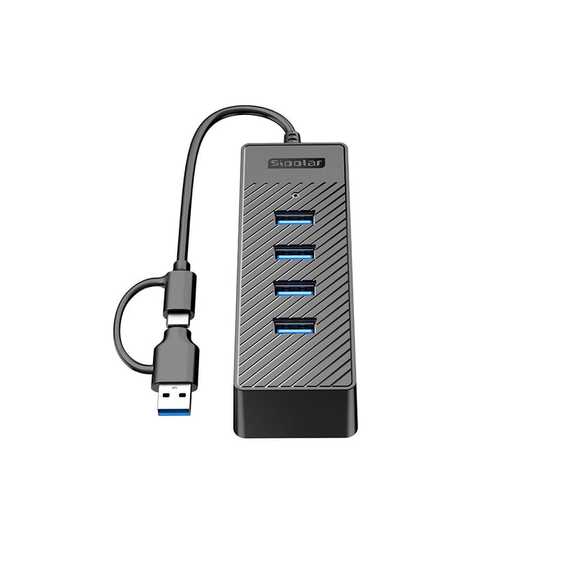 SIPOLAR Type-C Expansion Dock with 4-Port Hub