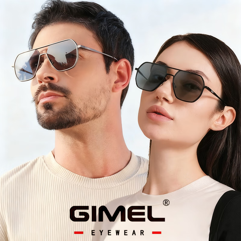 GIMEL 2025 Polarized Photochromic Sunglasses