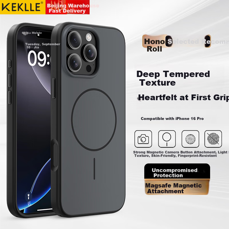 KEKLLE Colorblock MagSafe iPhone 16 Pro Case