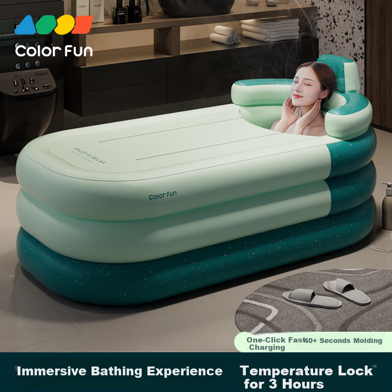 COLORFUN Inflatable Bathtub for Adults & Kids
