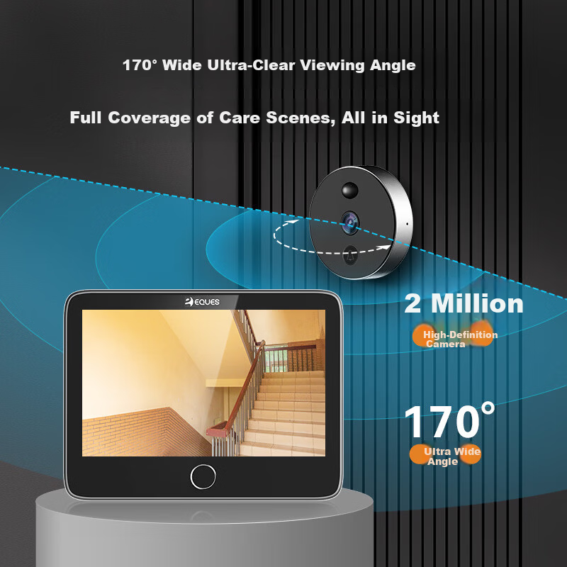 Eques Home Cat Eye Camera & Doorbell