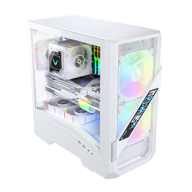 VALKYRIE VK05LITE White Gaming Desktop Case