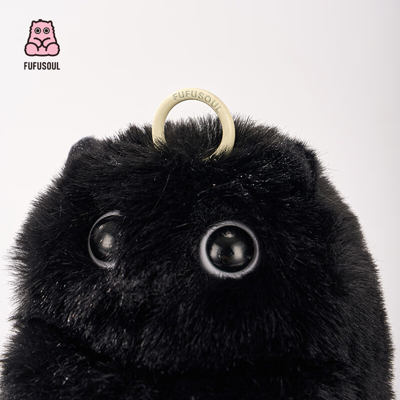 FUFUSOUL Black Soft Plush Doll