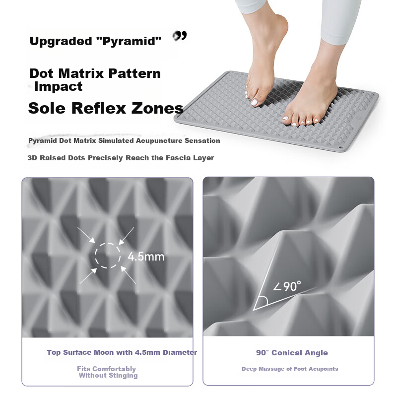 JD Original Silicone Foot Massage Pad for Running & Acupoint Massage